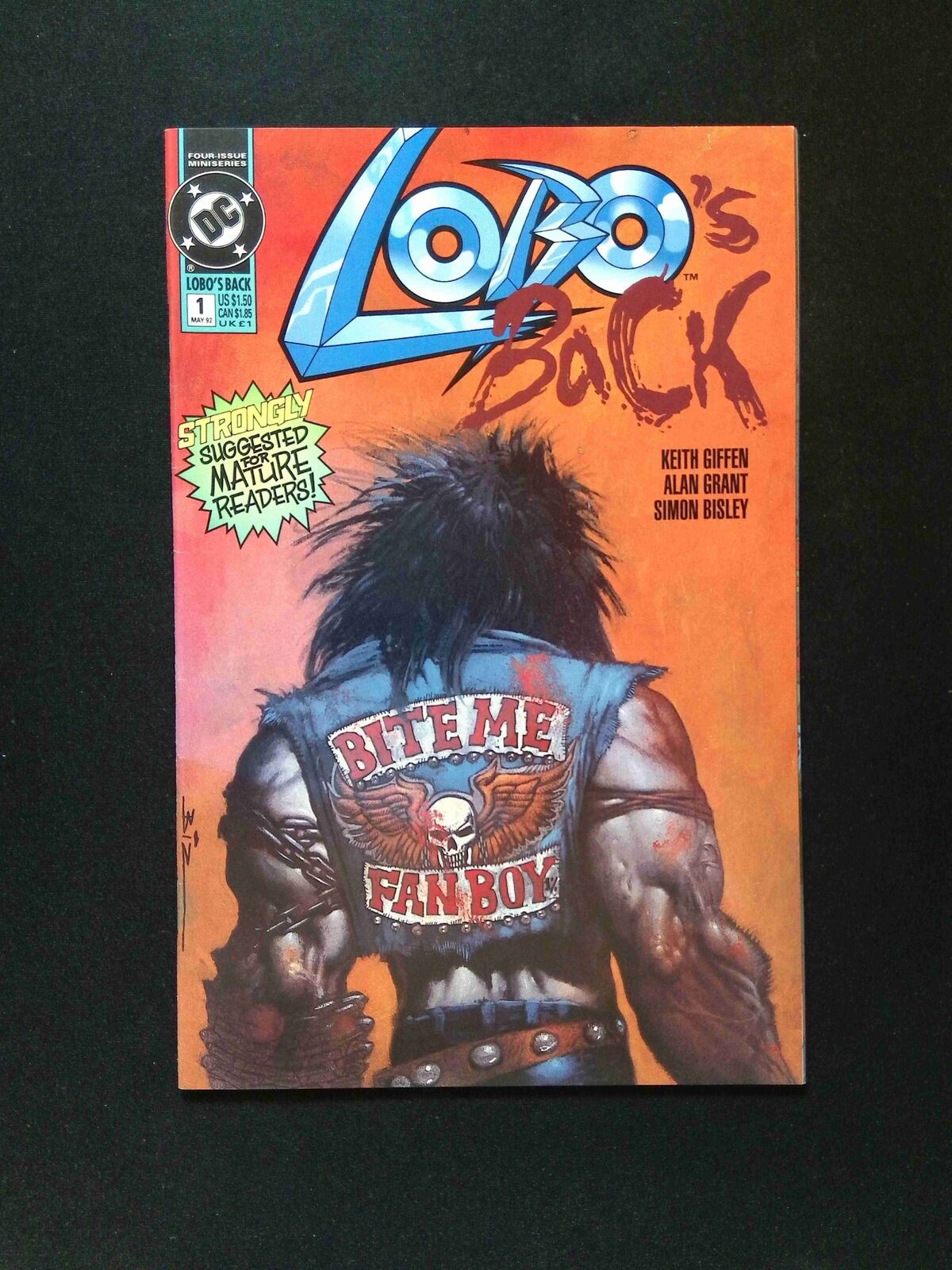 Lobo's Back #1  DC Comics 1992 VF+