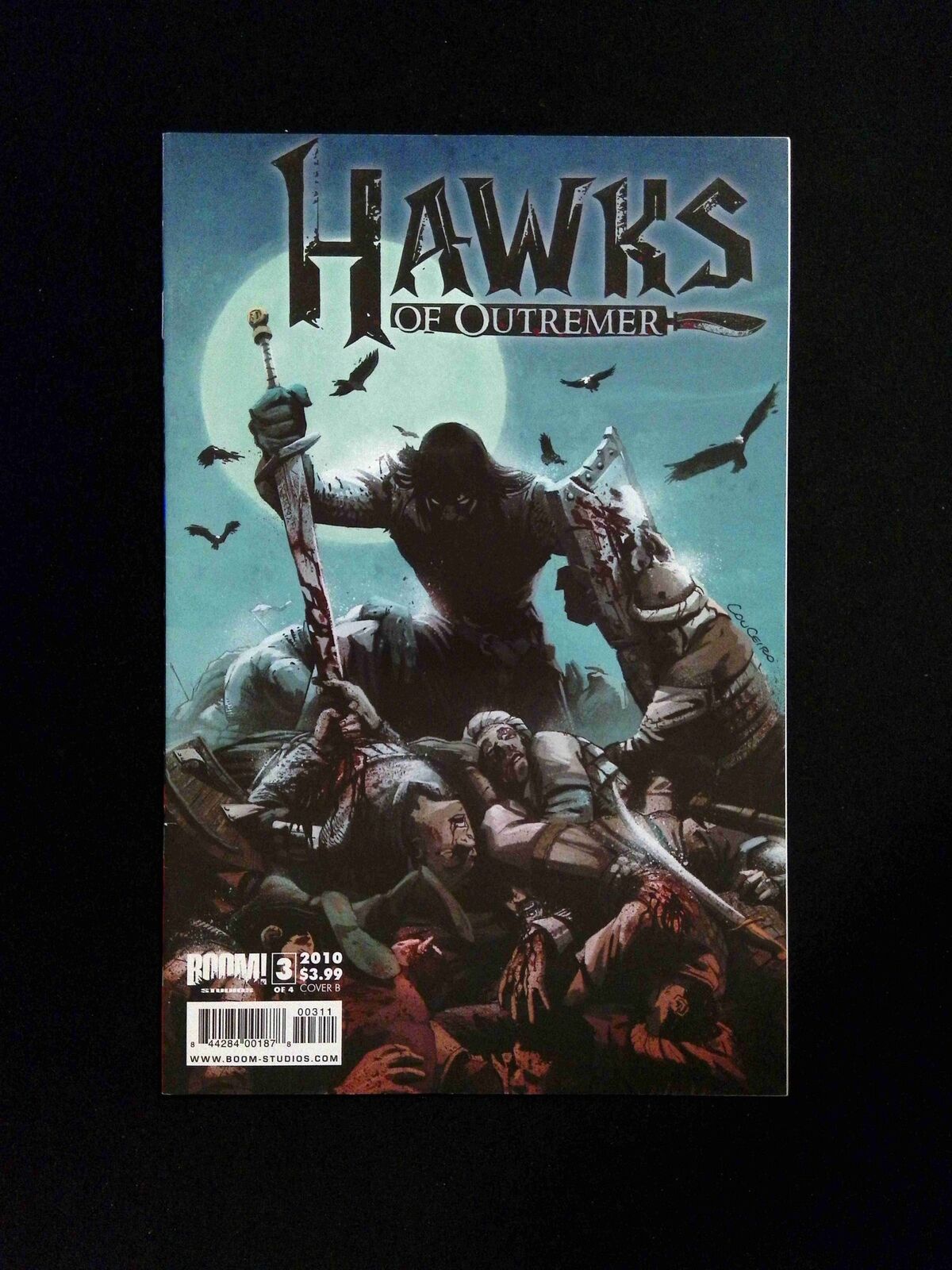 Hawks of Outremer #3  Boom Comics 2010 VF+