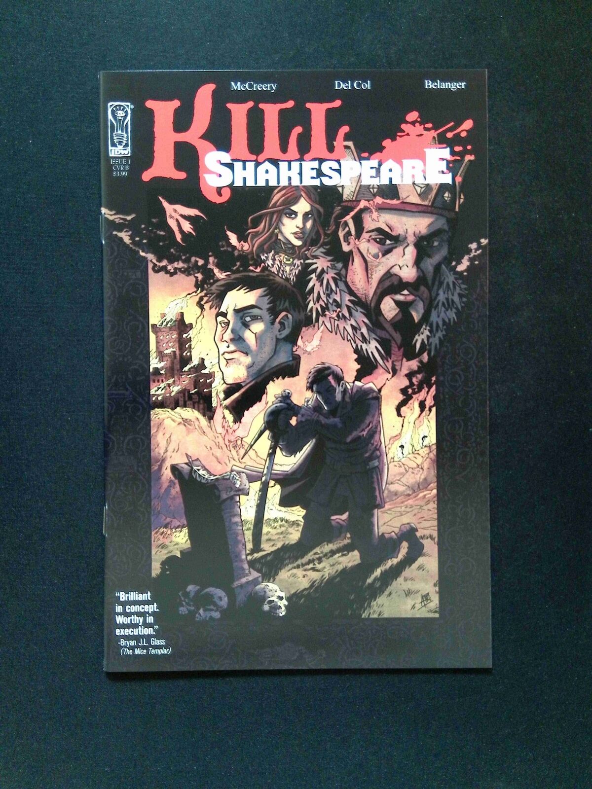 Kill Shakespeare  #1B  IDW Comics 2010 NM+  Belanger Variant