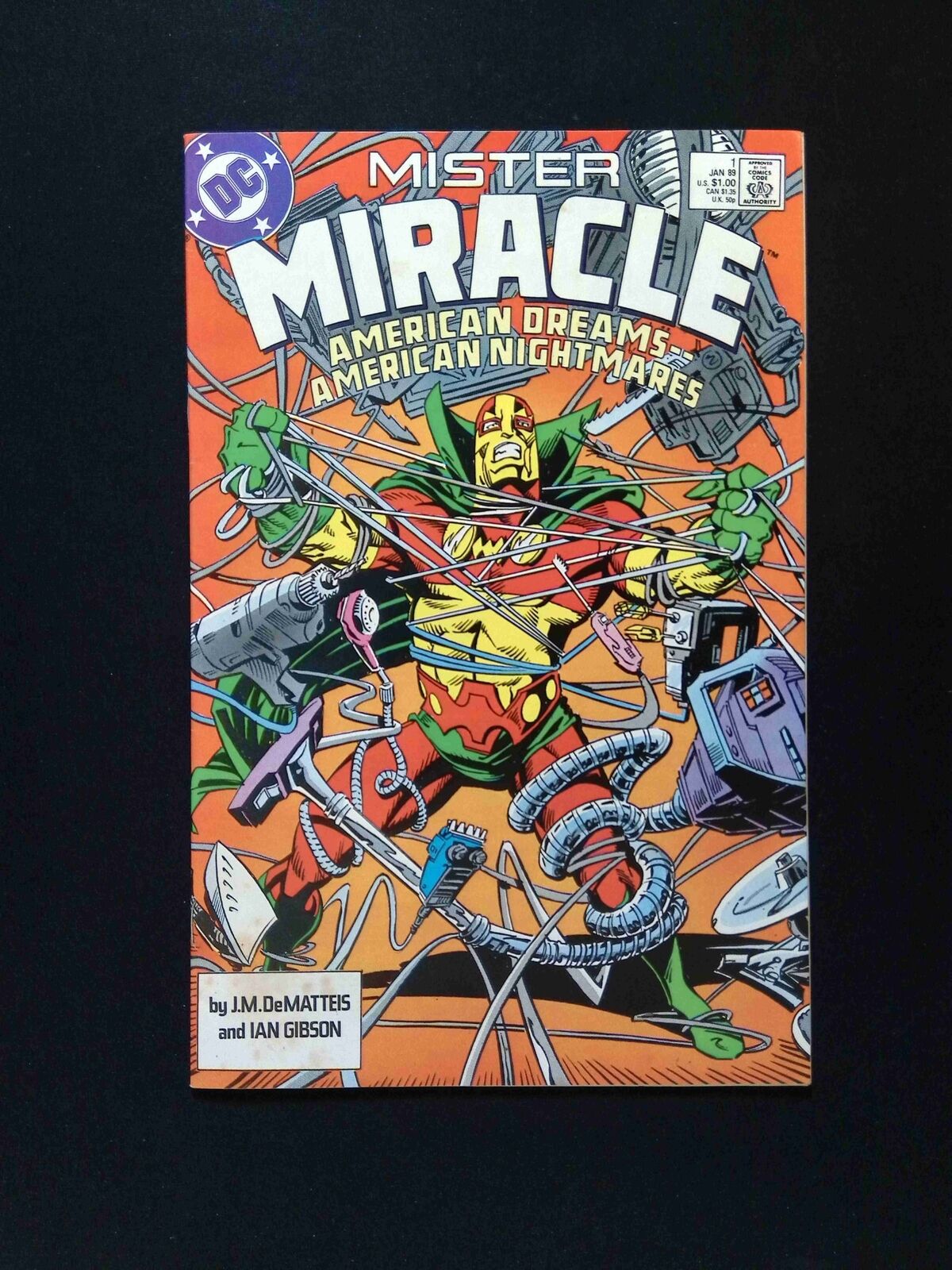 Mister Miracle #1 (2ND SERIES) DC Comics 1989 VF+