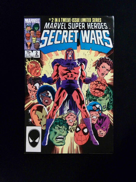 Marvel Super Heroes Secret Wars #2  Marvel Comics 1984 VF+