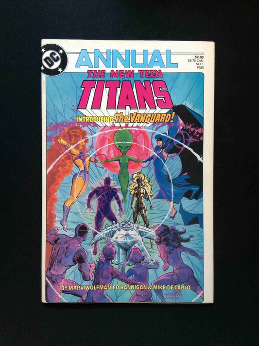 New Teen  Titans Annual #1  DC Comics 1985 VF-