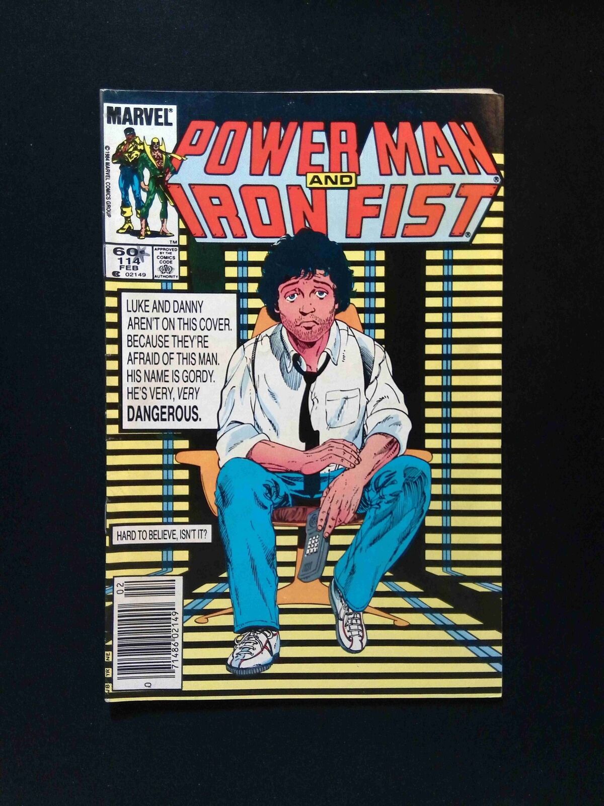 Power Man and Iron Fist #114  MARVEL Comics 1985 FN/VF NEWSSTAND