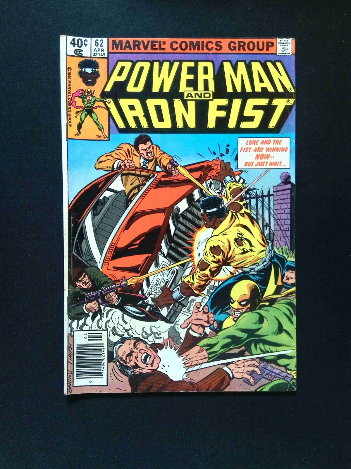 Power Man and Iron Fist #62  MARVEL Comics 1980 FN NEWSSTAND