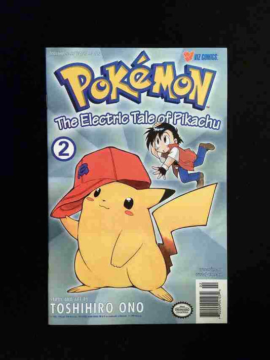 Pokemon Part 1 The Electric Tales of Pikachu #2  VIZ Comics 1999 VF/NM NEWSSTAND