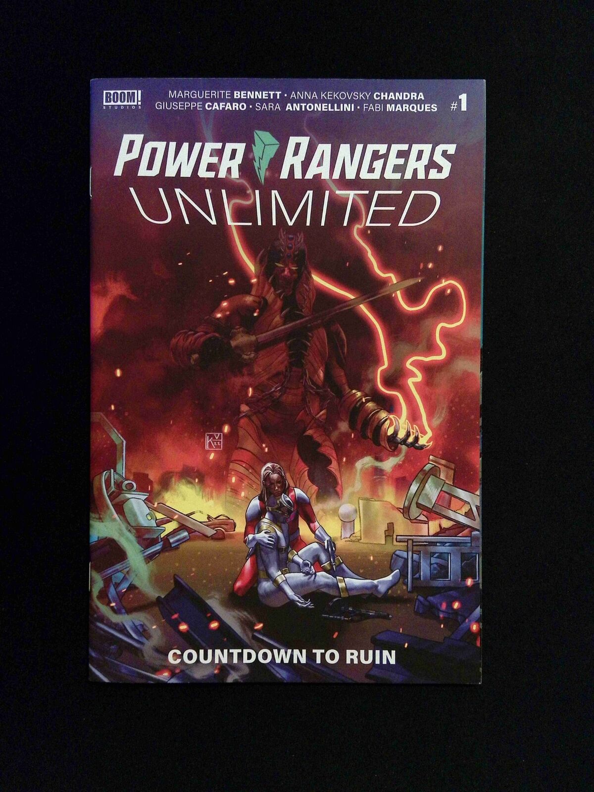 Power Rangers Unlimited Countdown to Ruin #1  Boom Comics 2022 VF/NM