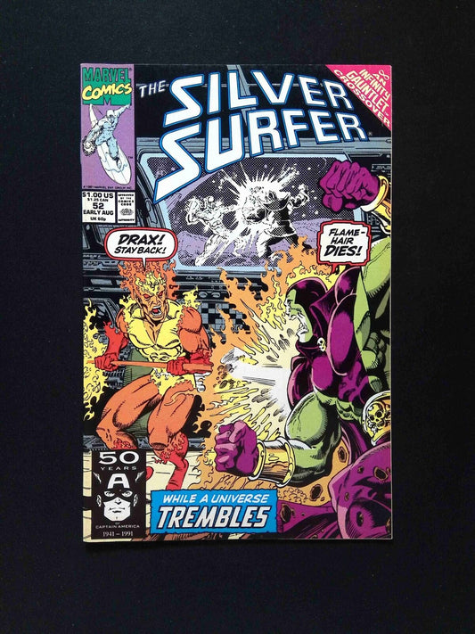 Silver Surfer #52 (2ND SERIES) MARVEL Comics 1991 VF