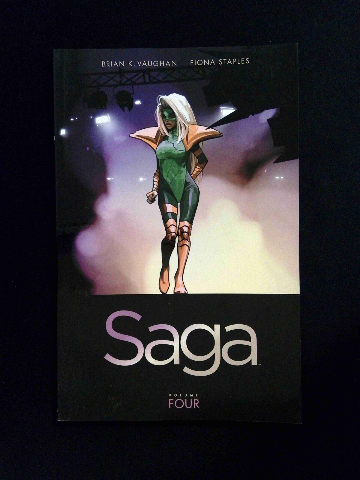 Saga #4-1ST  Image Comics 2014 VF+  SC TPB