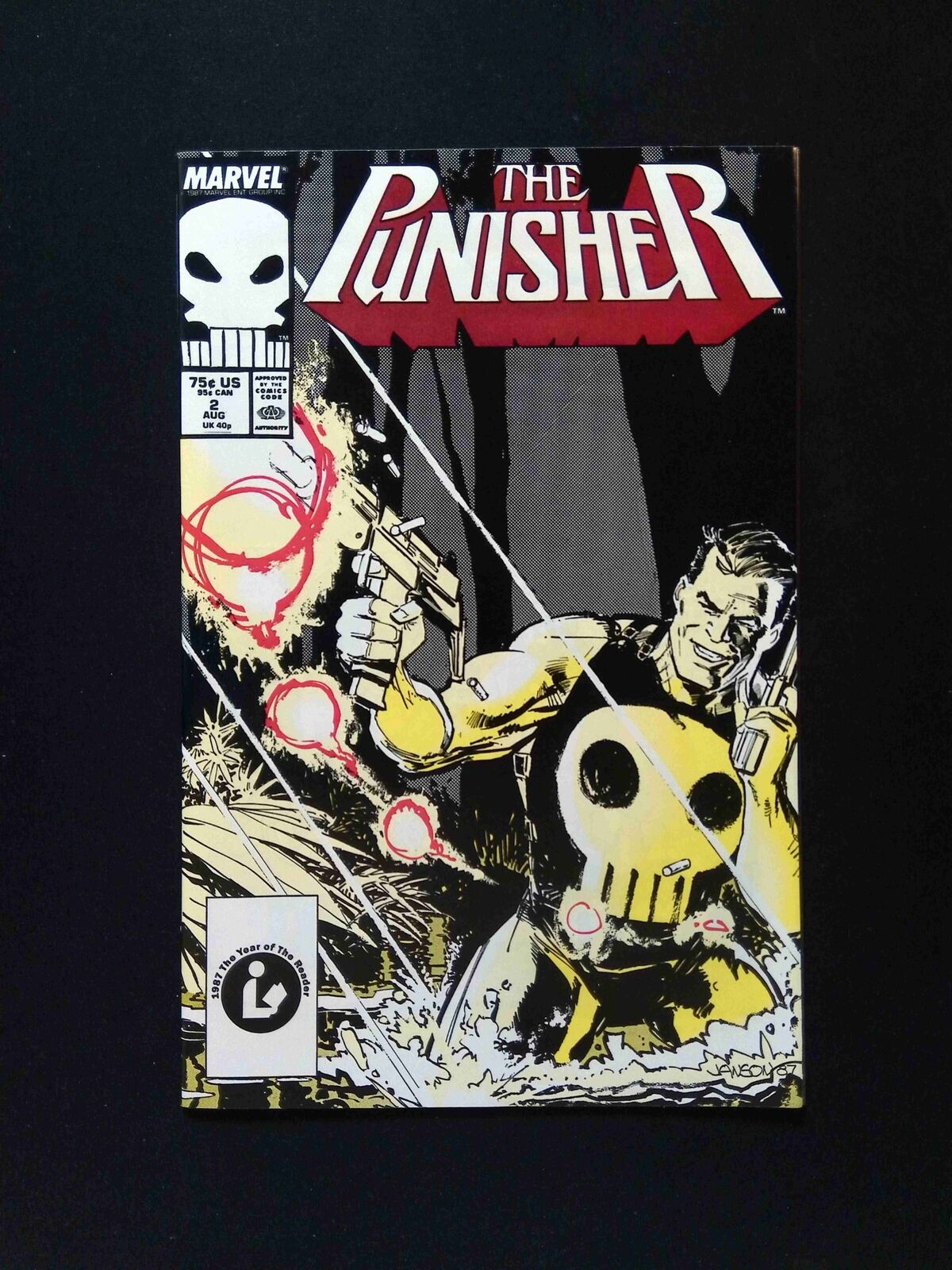 Punisher #2 (2ND SERIES) MARVEL Comics 1987 VF/NM