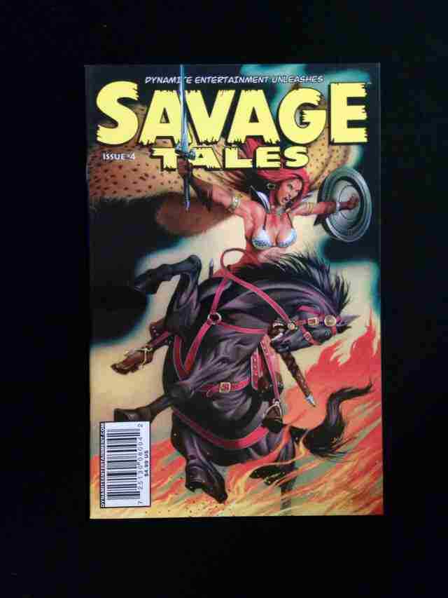 Savage Tales #4B  DYNAMITE Comics 2007 NM-  BECK VARIANT