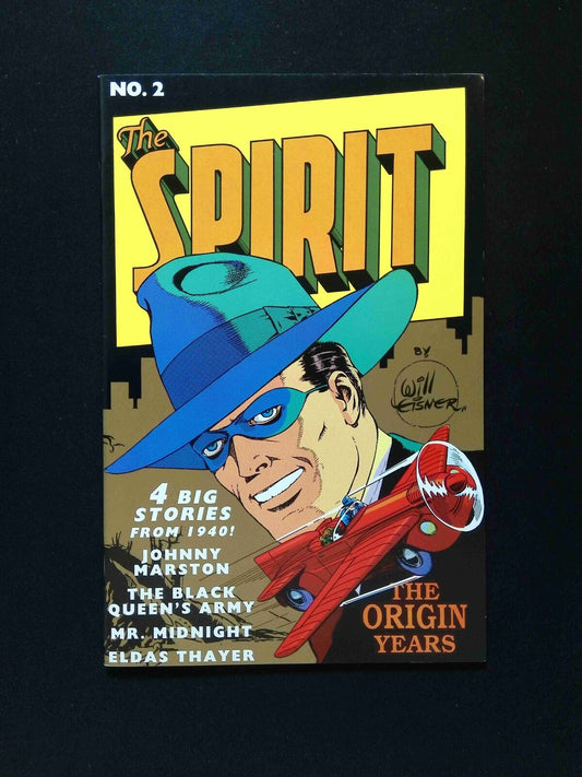 Spirit The Origin Years #2  KITCHEN SINK Comics 1992 VF+