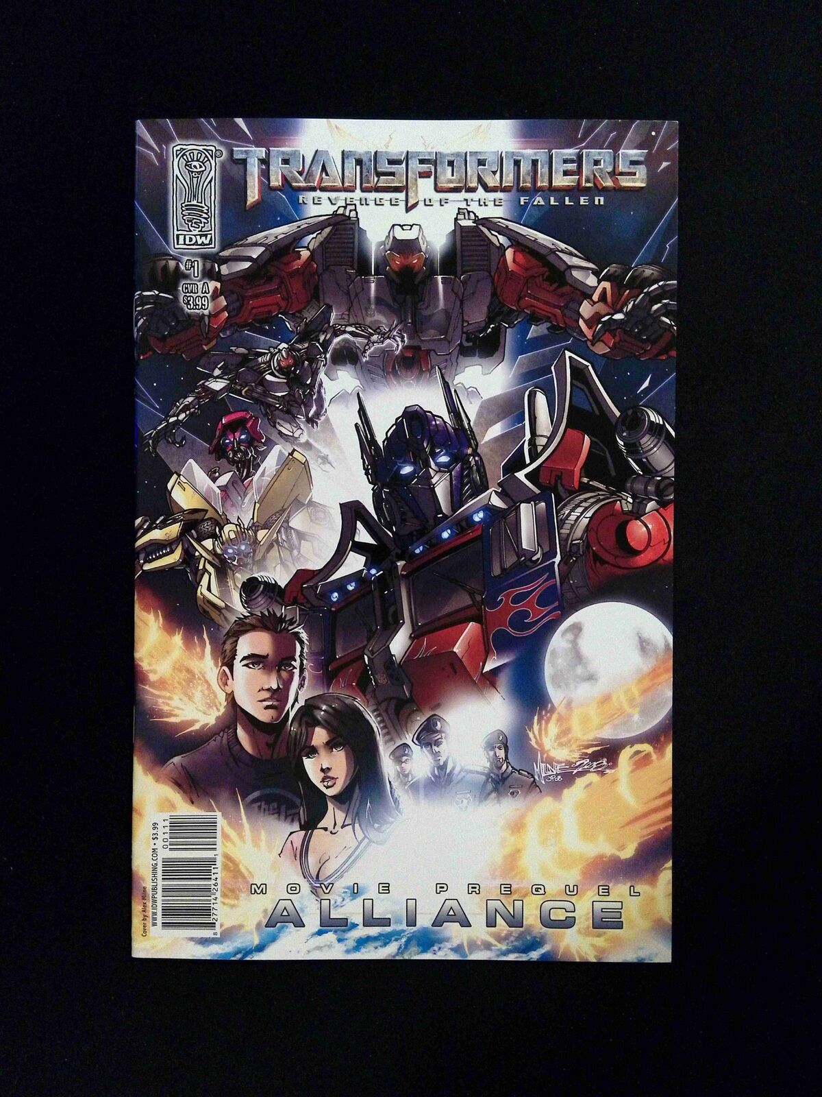 Transformers Revenge Of The Fallen Alliance #1  IDW Comics 2008 NM+