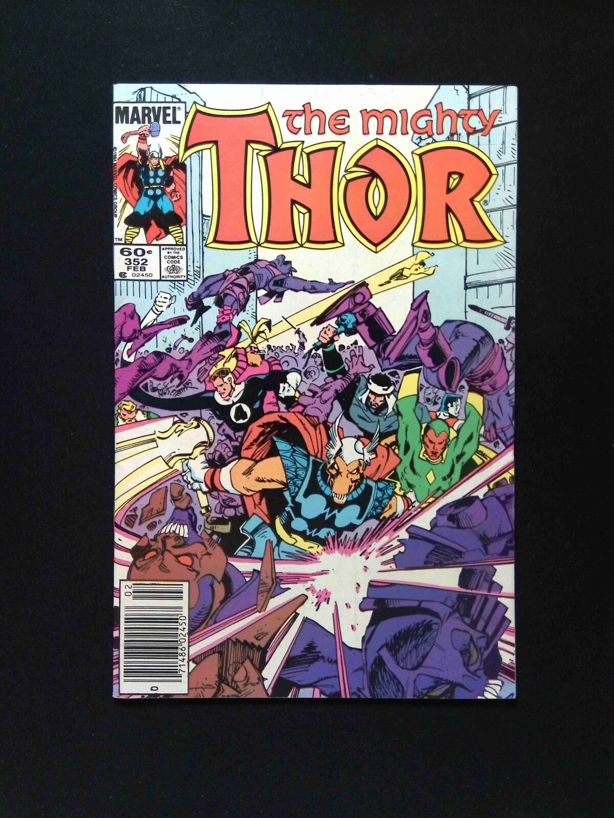 The Mighty Thor #352  MARVEL Comics 1985 VF+ NEWSSTAND