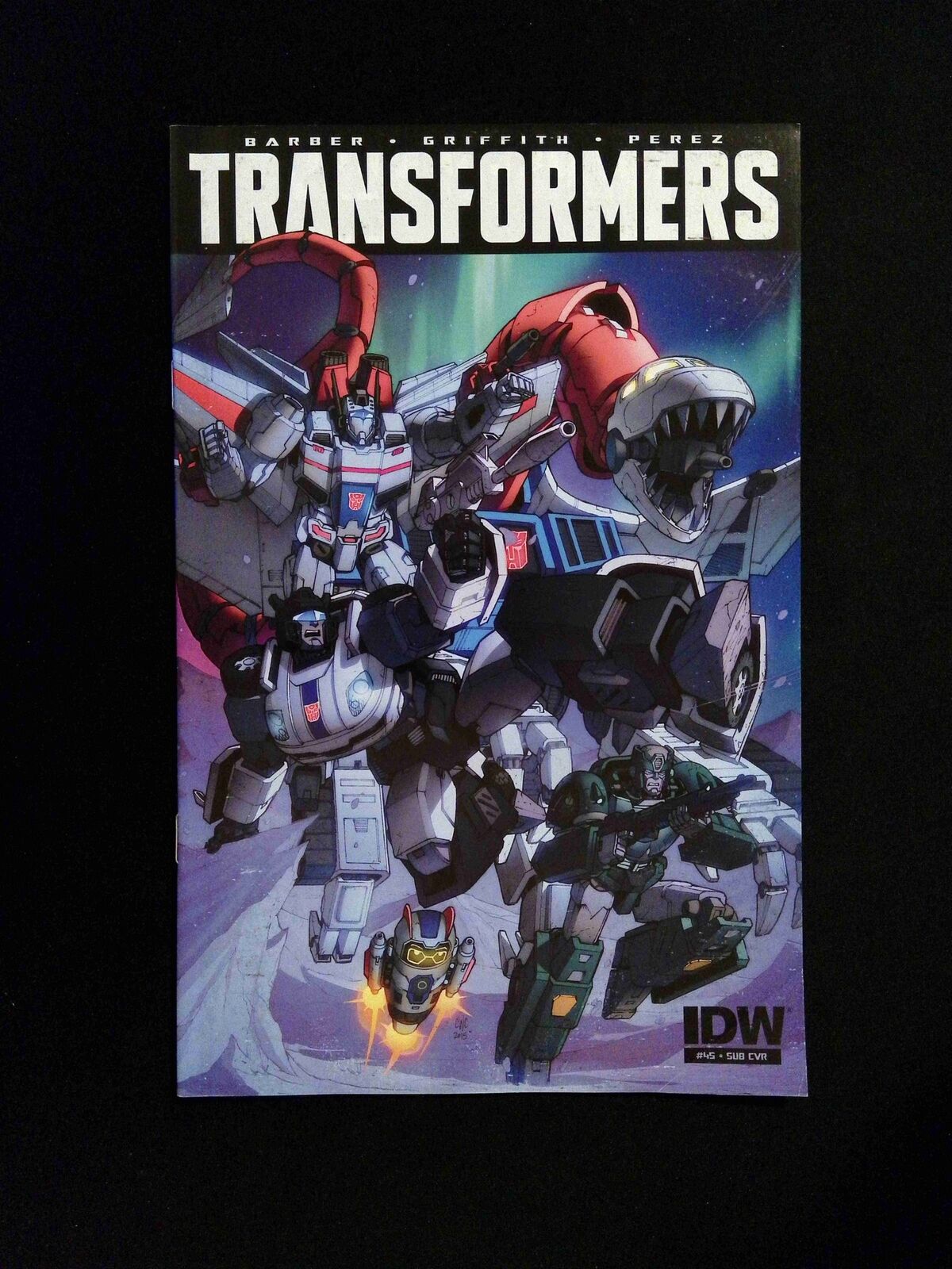 Transformers Robots In Disguise #45SUB  IDW Comics 2015 VF/NM  Casey Variant