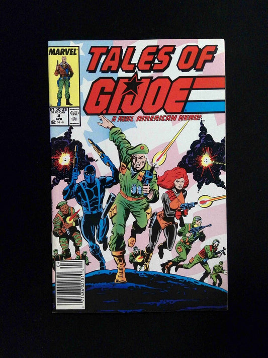 Tales of G.I Joe #4  Marvel Comics 1988 VF+ Newsstand