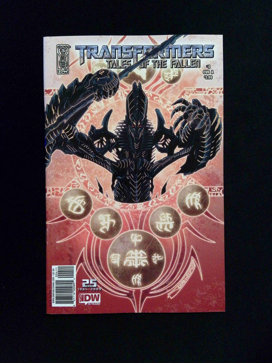 Transformers Tales of the Fallen #4  IDW Comics 2009 NM-