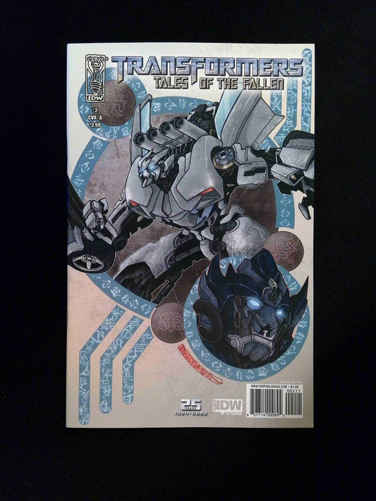 Transformers Tales of the Fallen #2  IDW Comics 2009 NM