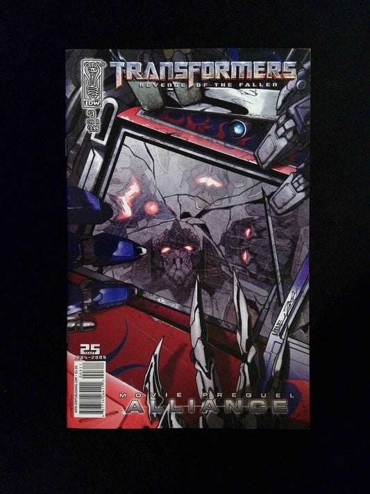 Transformers Revenge Of The Fallen Alliance #3  IDW Comics 2008 NM+