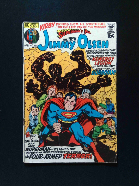 Superman's  Pal  Jimmy  Olsen  #137  DC Comics 1971 VG/FN