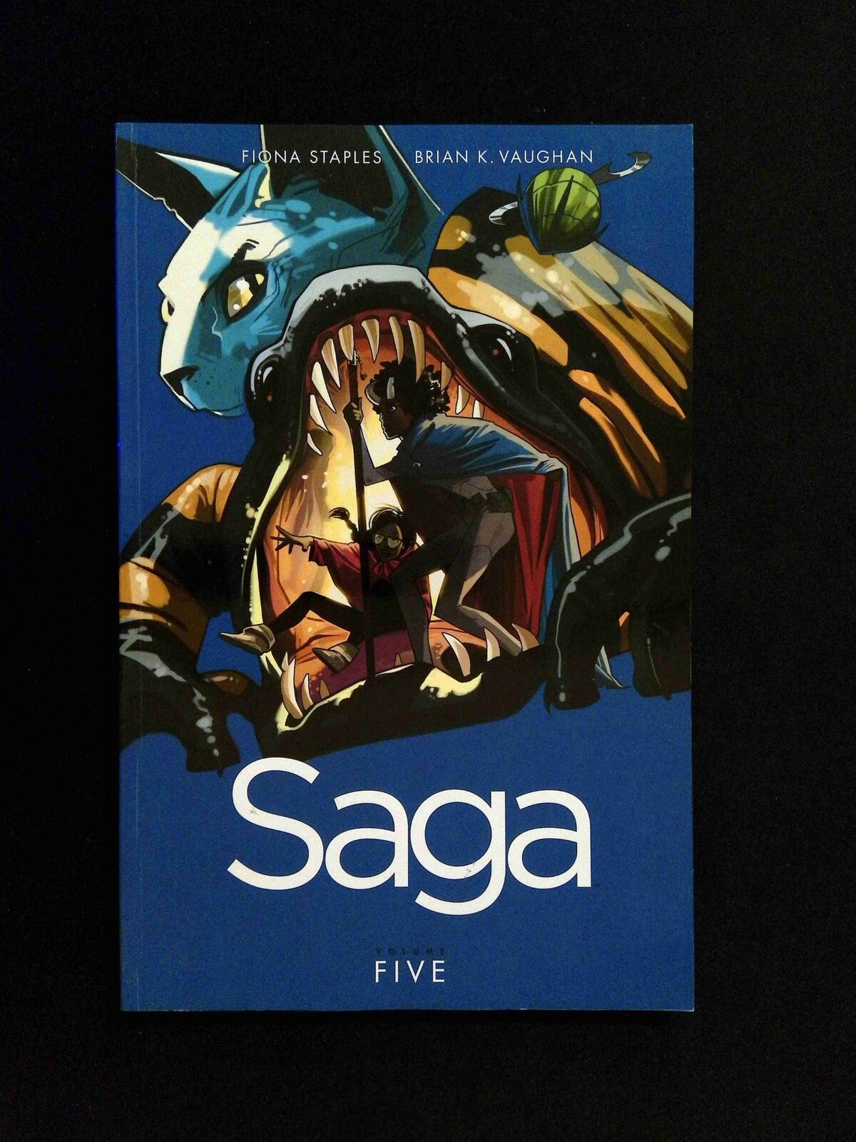 Saga #5-1ST  Image Comics 2015 VF/NM  SC TPB