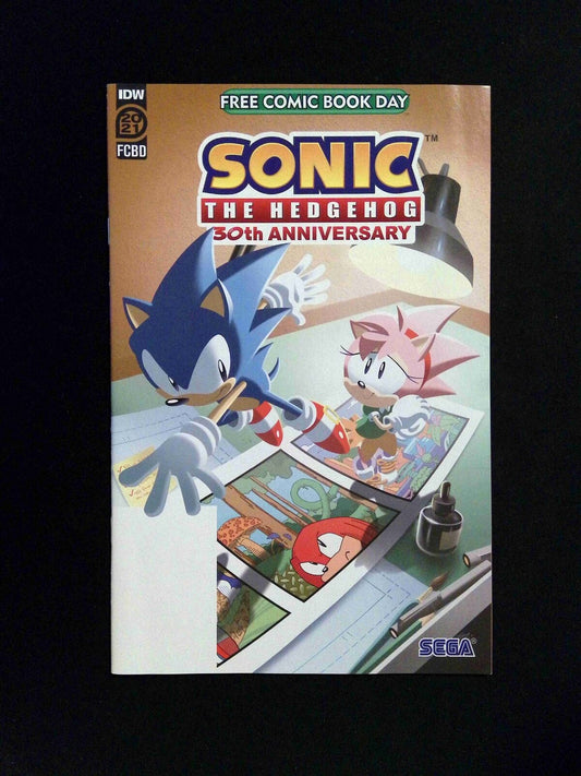 Sonic the Hedgehog 30th Anniversary #0  IDW Comics 2021 NM  FCBD