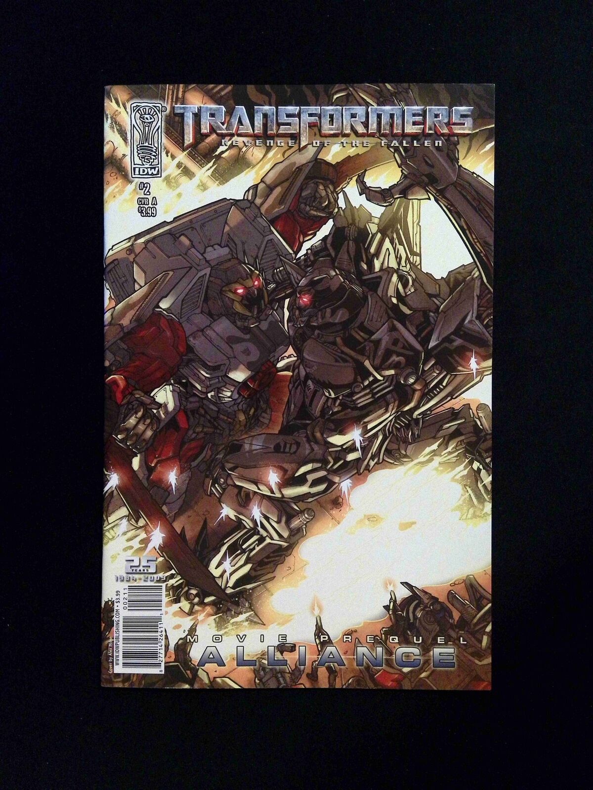 Transformers Revenge Of The Fallen Alliance #2  IDW Comics 2008 NM+