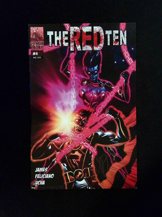 The Red Ten 2nd Edition #4  Comixtribe 2012 VF+  SIGNED BY CESAR FELICIANO