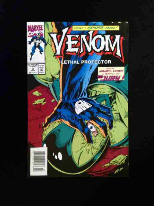 Venom Lethal Protector #3  MARVEL Comics 1993 VF- NEWSSTAND