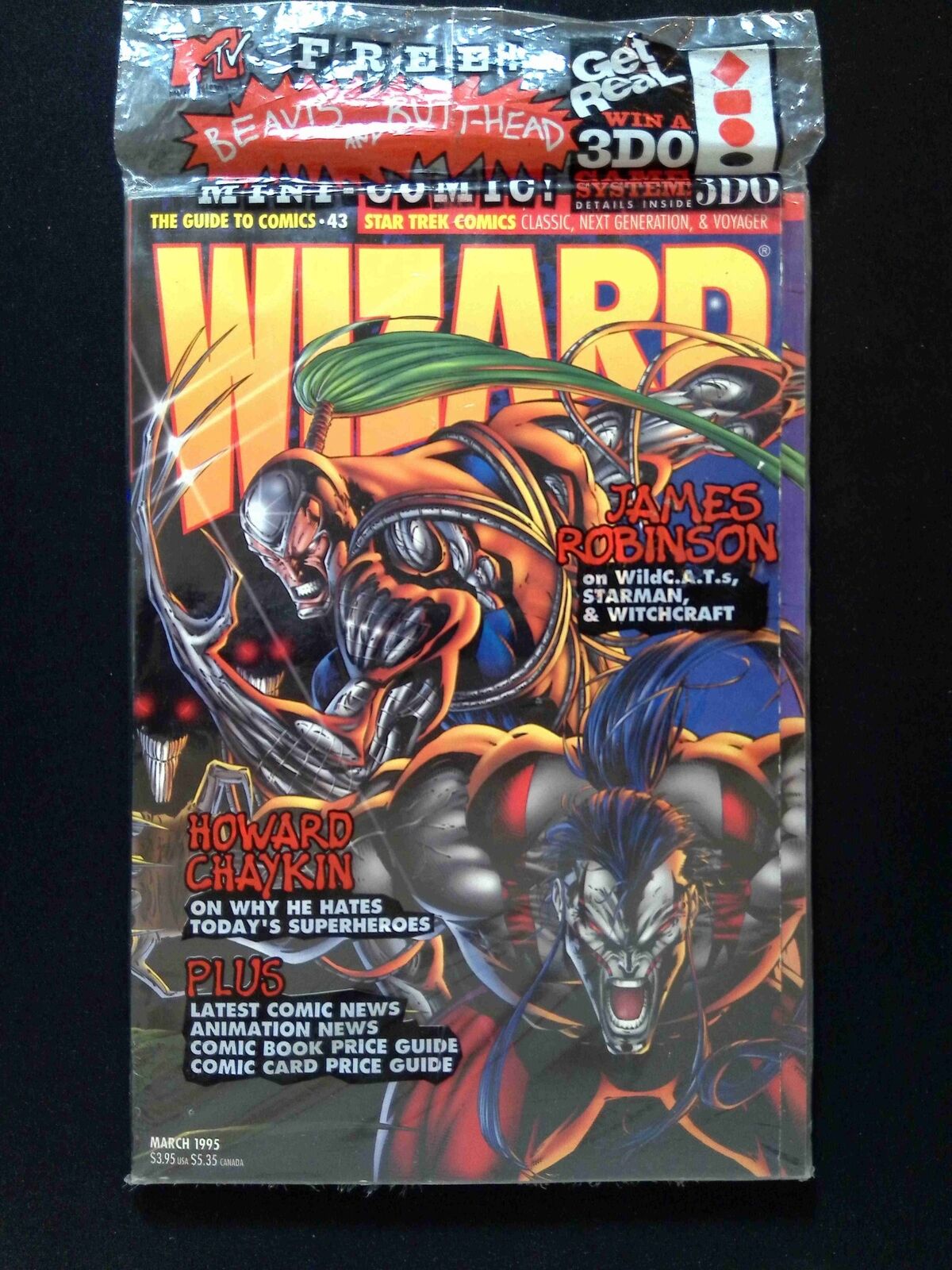 Wizard the Comics Magazine #43P  WIZARD Comics 1995 NM