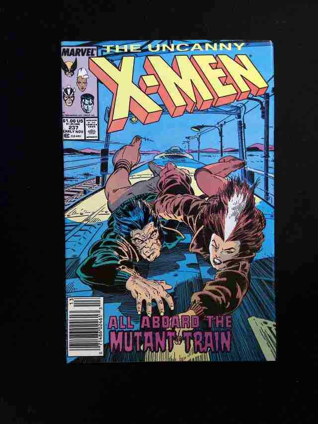 Uncanny X-Men #237  MARVEL Comics 1988 VF+ NEWSSTAND