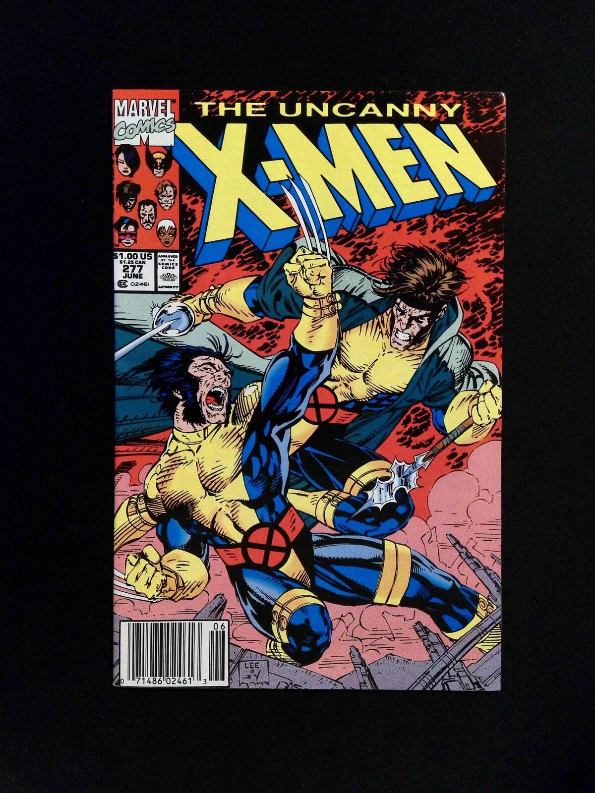 Uncanny X-Men #277  Marvel Comics 1991 VF+ Newsstand