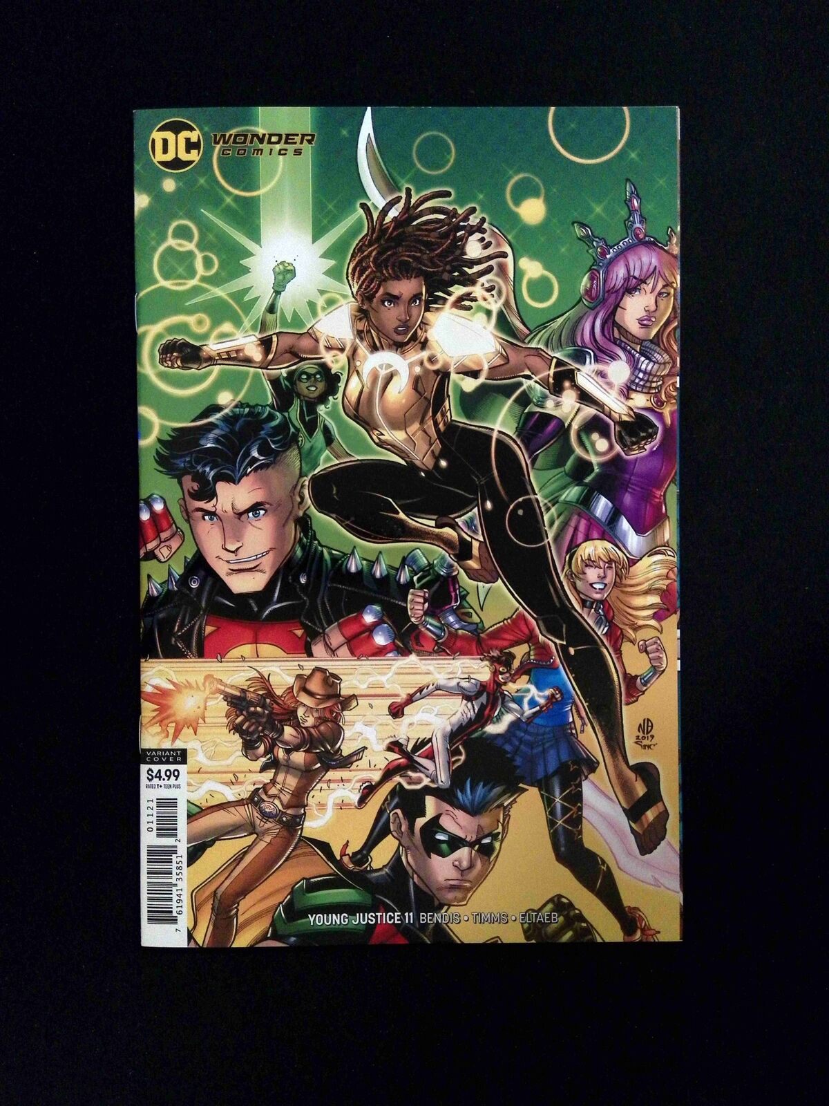 Young Justice #11B (3rd Series) DC Comics 2020 NM+  Bradshaw Variant