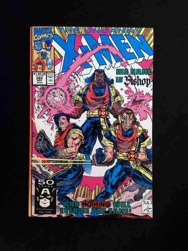 Uncanny X-Men #282D  MARVEL Comics 1991 VF+  VARIANT COVER