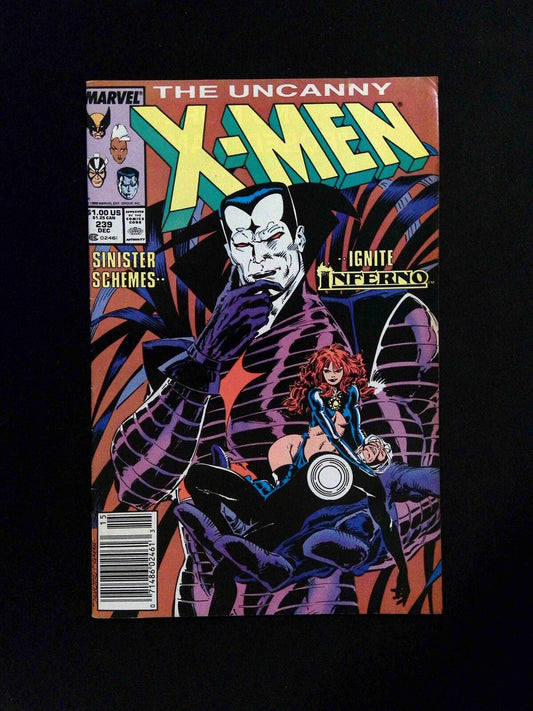 Uncanny X-Men #239  Marvel Comics 1988 FN Newsstand