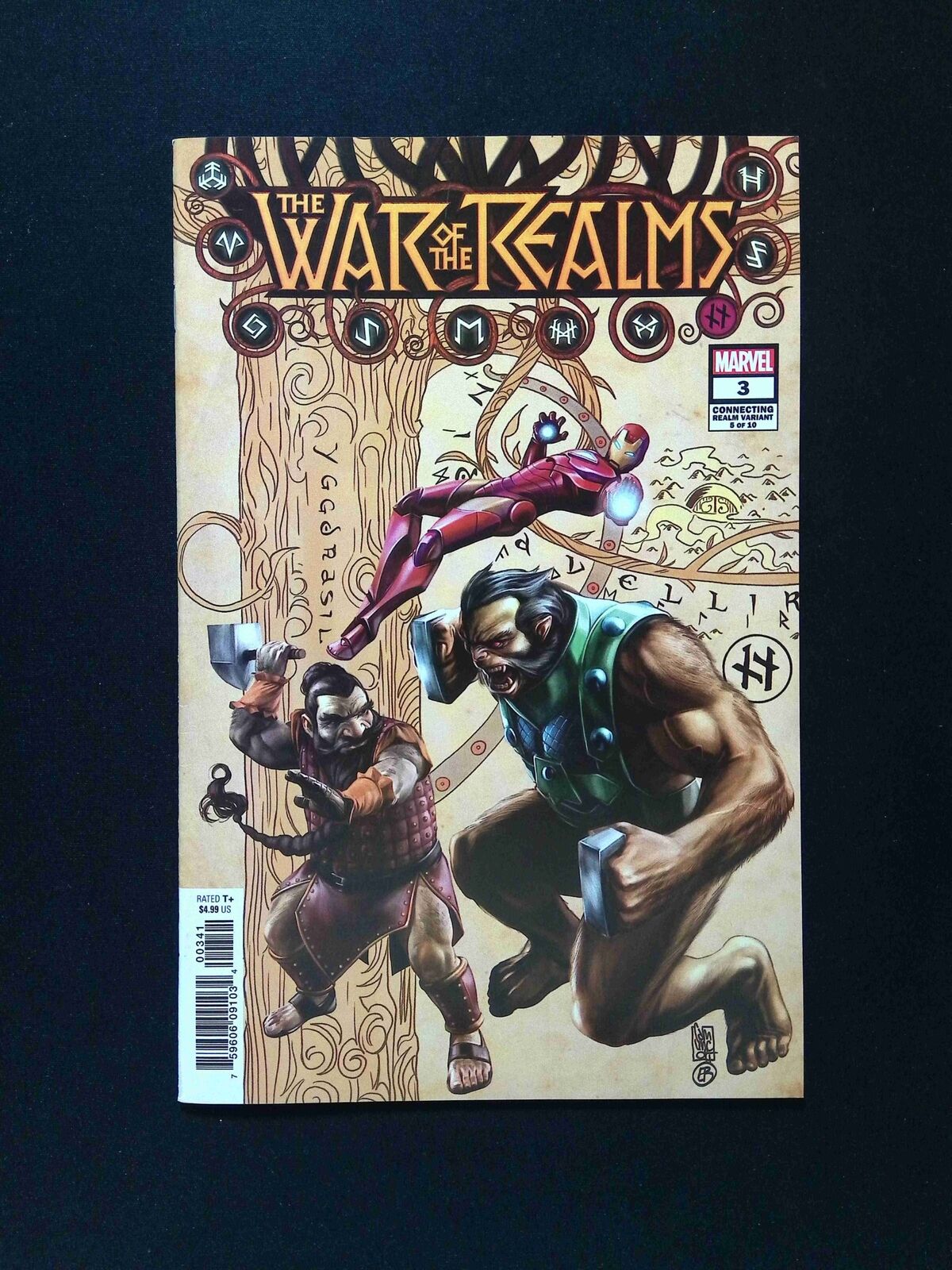 War of the Realms #3C  MARVEL Comics 2019 VF+  Camuncoli Variant