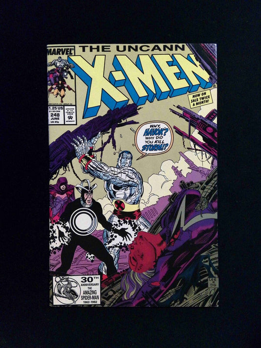 Uncanny X-Men #248  Marvel Comics 1989 VF-