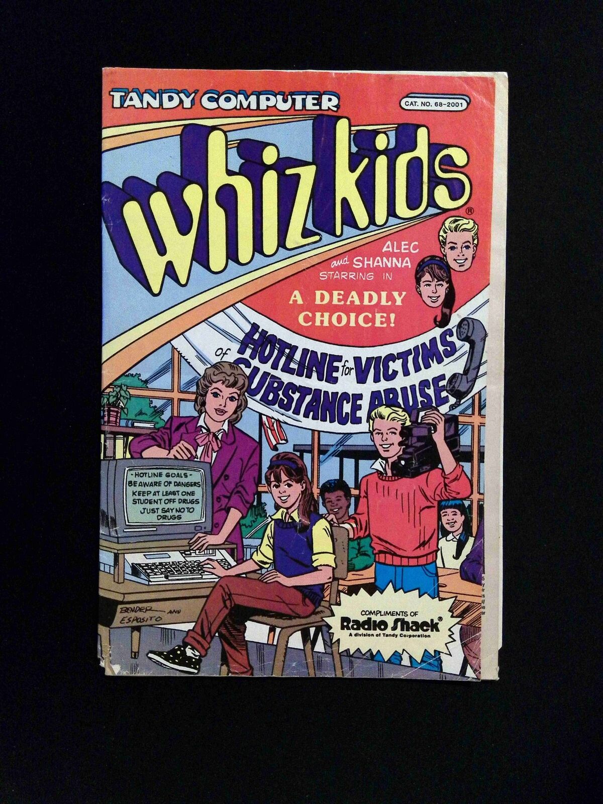 Whiz Kids Radio Shack Giveaway #7  Archie Comics 1990 VG