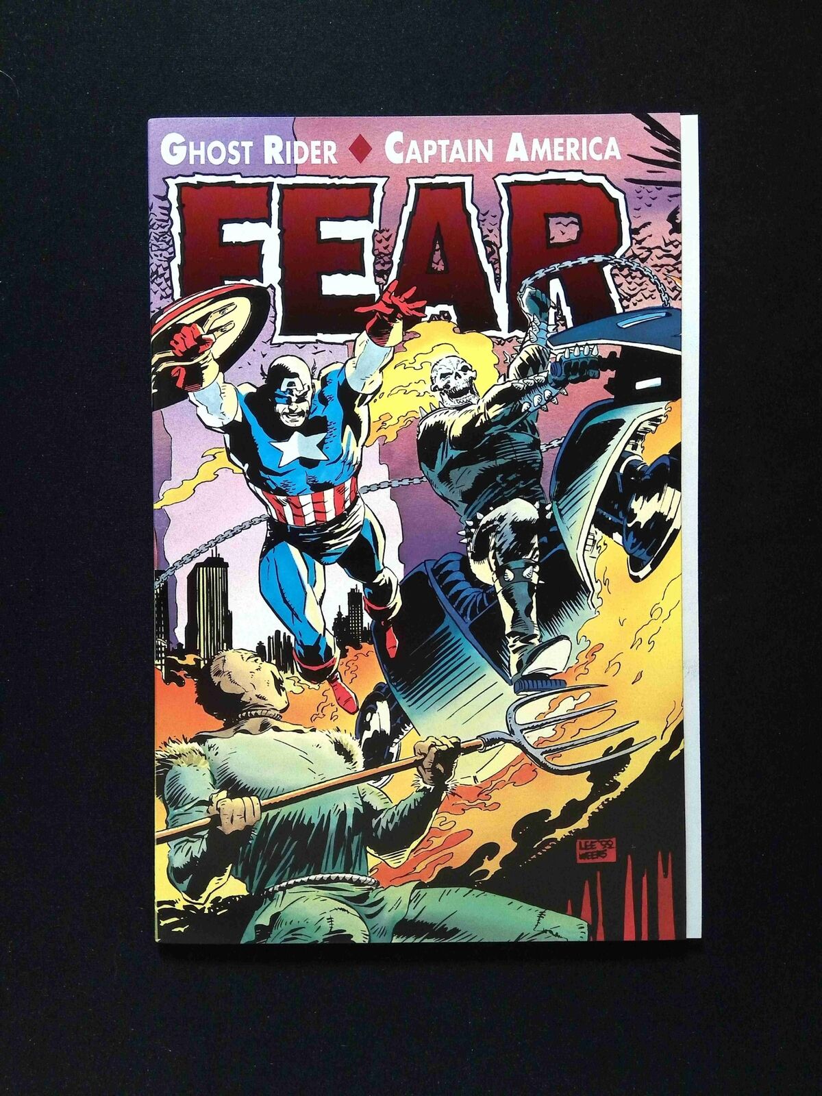 Ghost Rider Captain America Fear #1  MARVEL Comics 1992 NM-