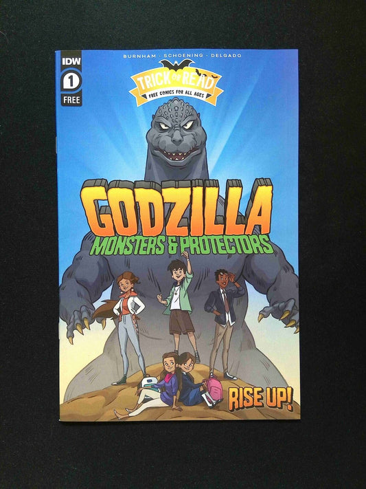 Godzilla Monsters And Protectors Halloween Trick Or Read #1  IDW Comics 2022 NM-