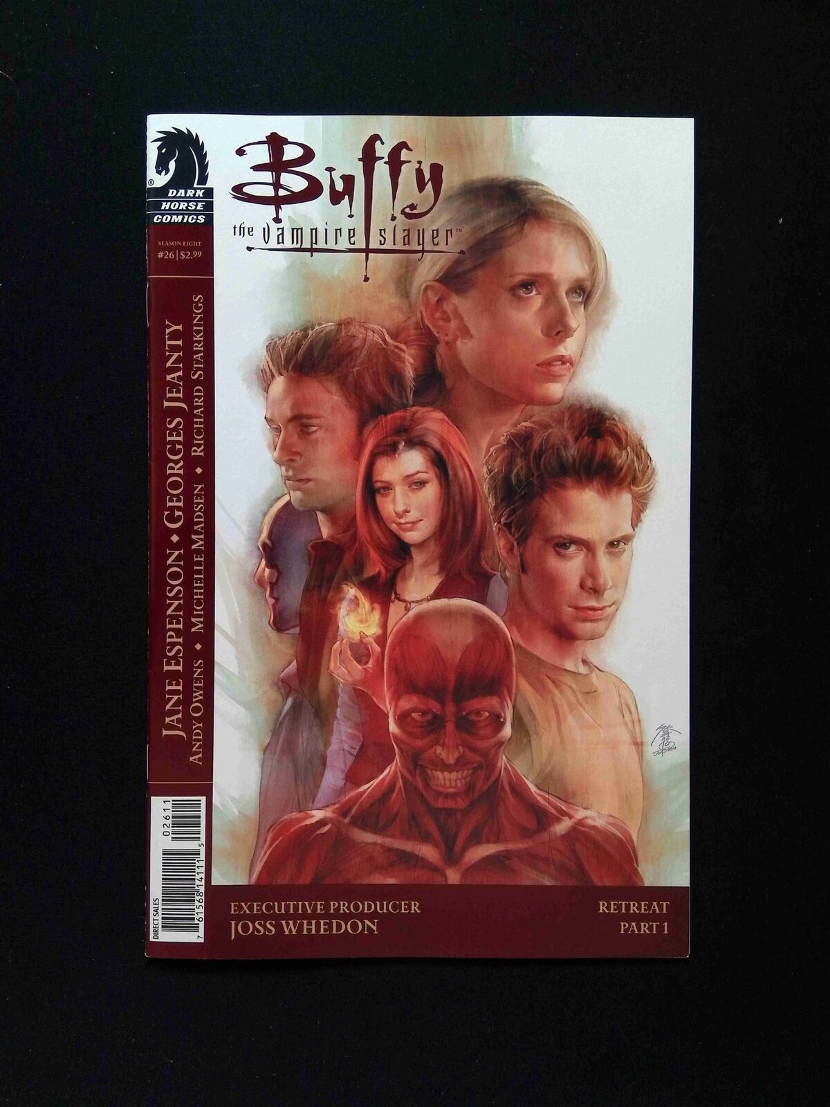 Buffy The Vampire Slayer #26 (SEASON 8) DARK HORSE 2009 VF/NM JEANTY VARIANT