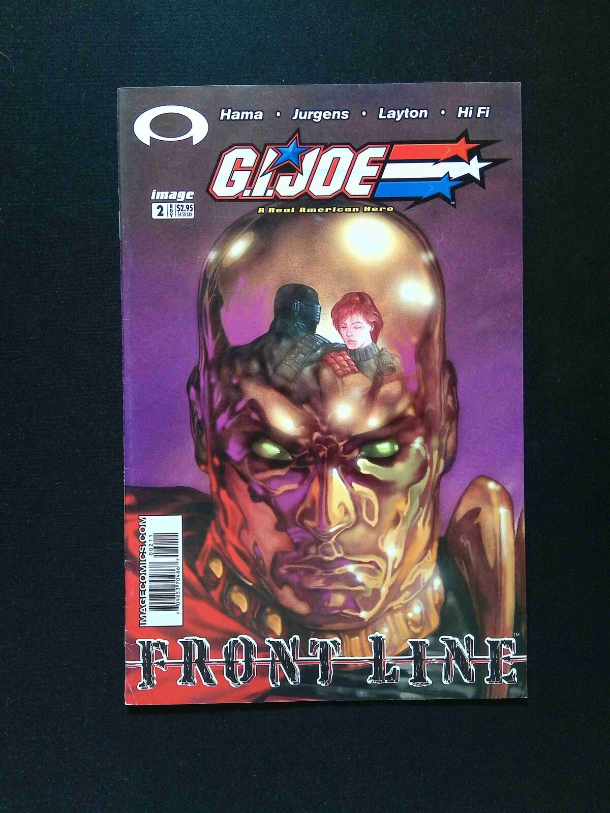 GI Joe Frontline #2  IMAGE Comics 2002 FN/VF