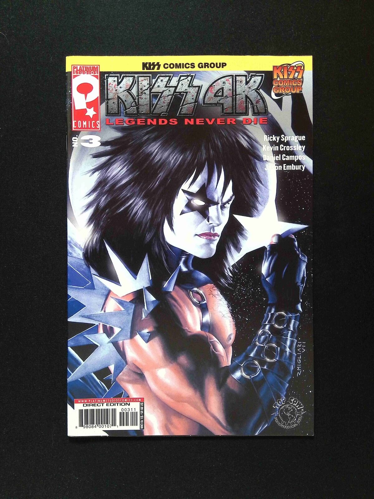 Kiss 4k #3  PLATINUM STUDIOS Comics 2007 NM-