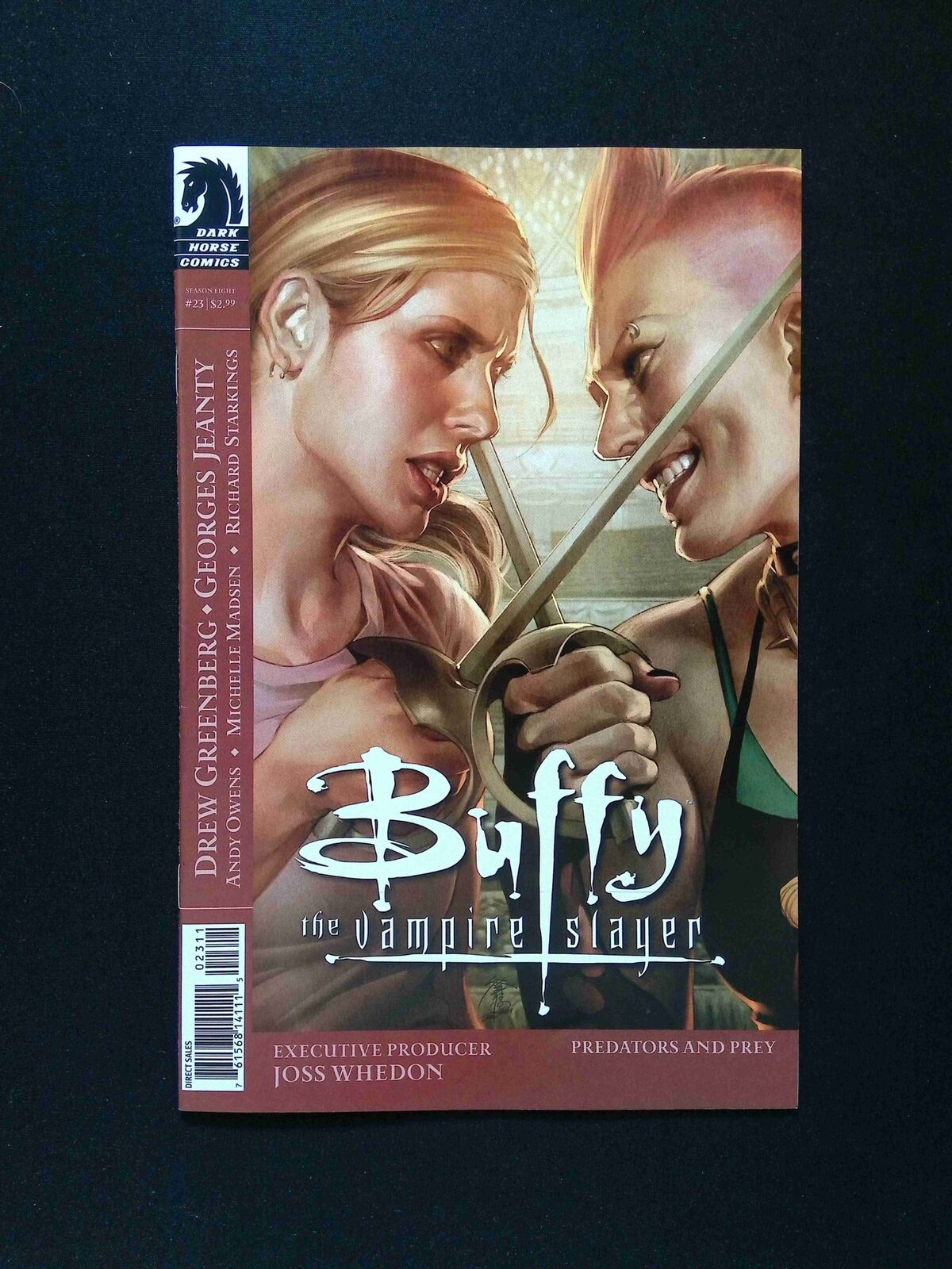 Buffy The Vampire Slayer #23 (SEASON 8) DARK HORSE 2009 VF+ JEANTY VARIANT
