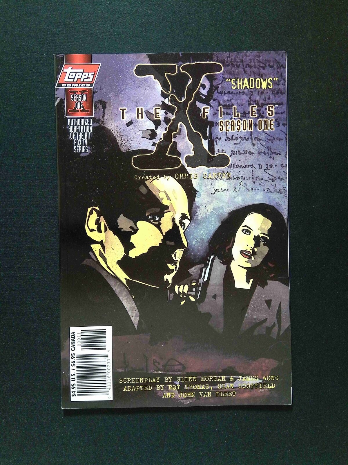 X-Files Season One Shadows #1  TOPPS Comics 1998 NM-