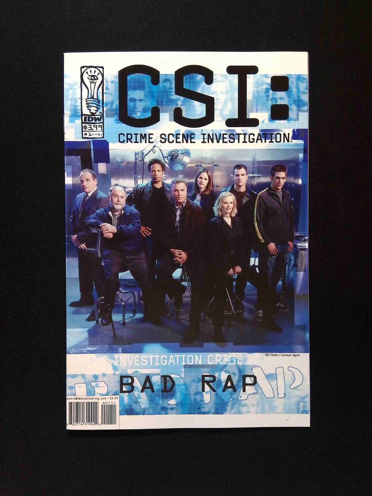 CSI Bad Rap #1  IDW Comics 2003 VF