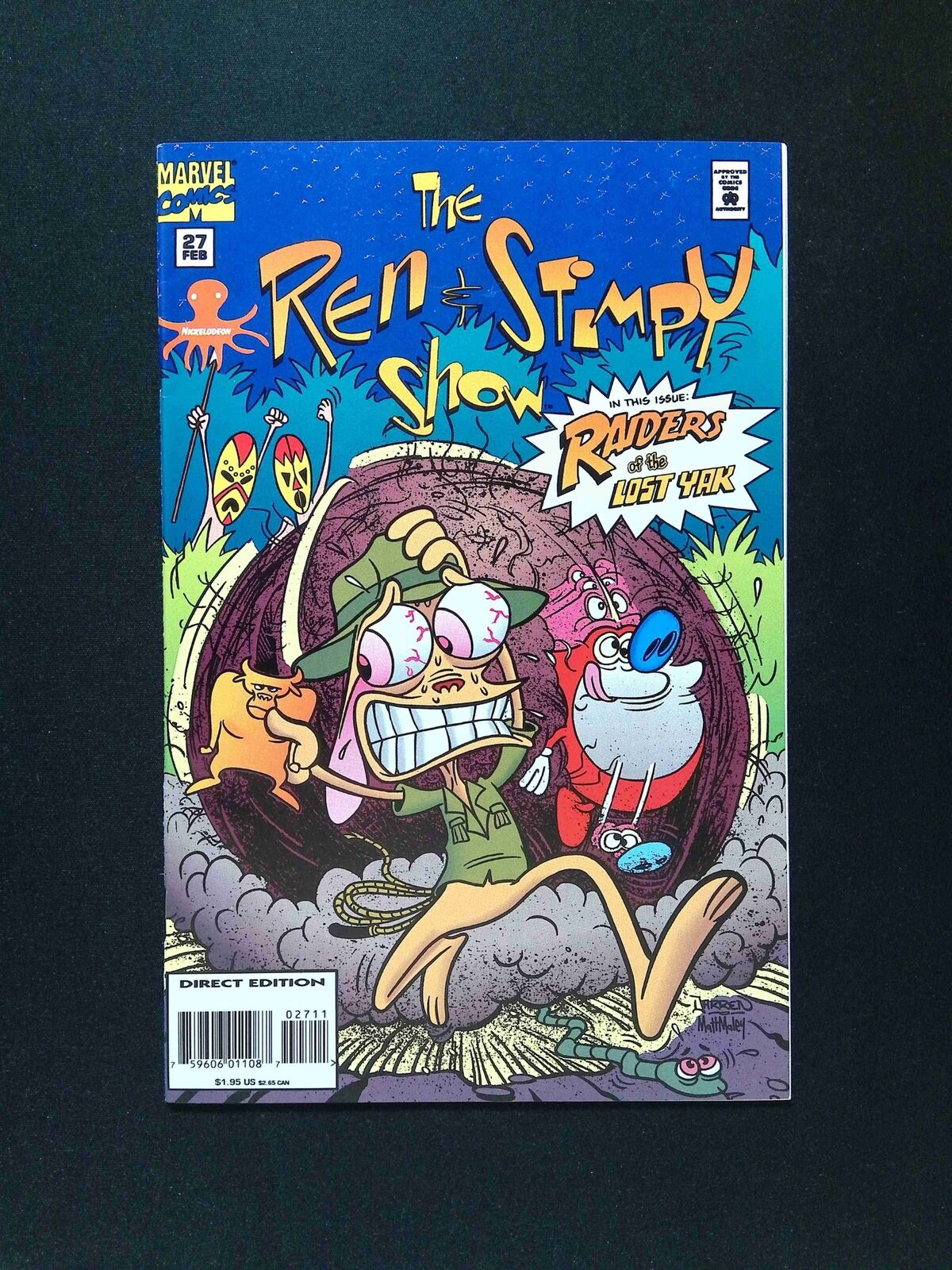 Ren and Stimpy Show #27  MARVEL Comics 1995 VF+