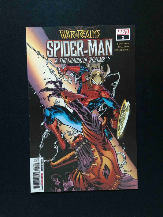 War of the Realms Spider-Man and the League of Realms #2  MARVEL Comics 2019 NM-