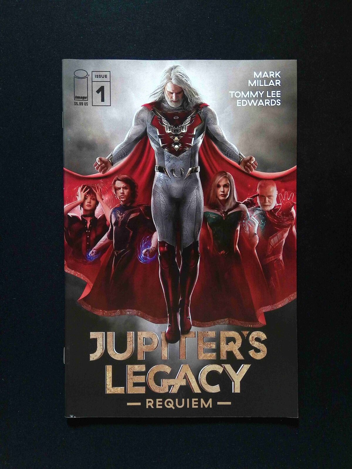 Jupiter's Legacy #1E  IMAGE Comics 2021 VF+  Bosslogic Variant