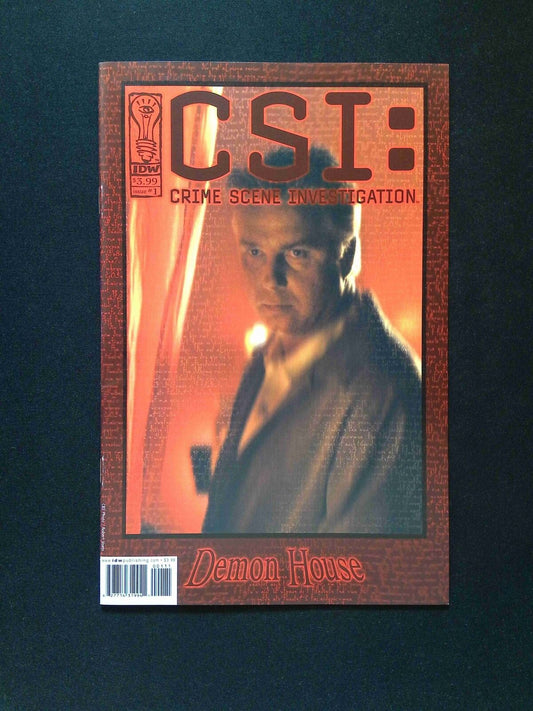 CSI Demon House #1  IDW Comics 2004 VF+