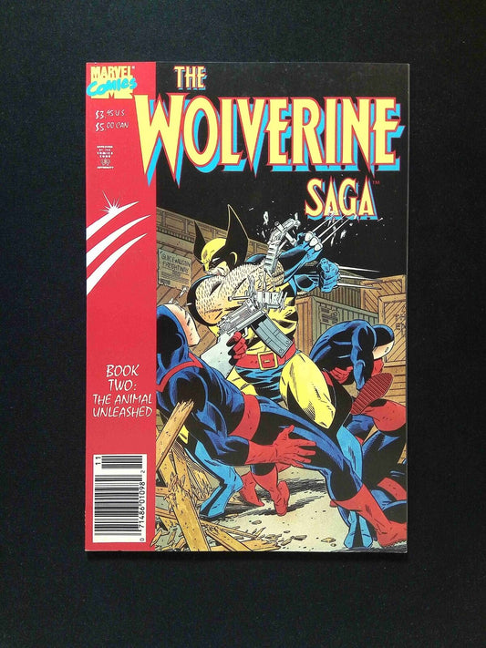 Wolverine Saga #2  MARVEL Comics 1989 VF/NM NEWSSTAND